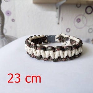 Karkötő férfiaknak paracord fonással., Ékszer, Karkötő, Fonott karkötő, , MESKA