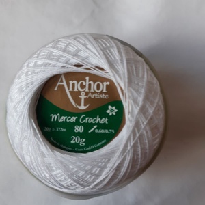 Horgoló cérna Anchor 80 - Meska.hu