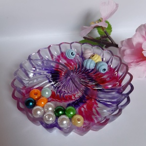 Osztott kis tálka  - otthon & életmód - dekoráció - asztal és polc dekoráció - asztaldísz - Meska.hu