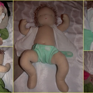 Waldorf csecsemő baba - rendelhető baba sok ruhával - Meska.hu