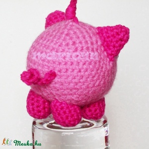 Rózsaszín szerencsemalacka - Horgolt amigurumi kisdisznó :) -  - Meska.hu