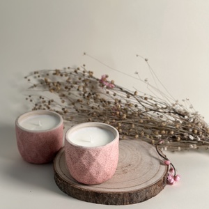 Szójaviasz gyertya kerámia  tégelyben  - otthon & életmód - gyertya, illat, aroma - gyertya - Meska.hu