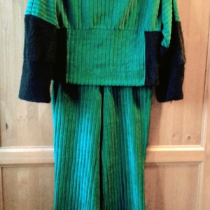 Smaragdzöld szabadidőruha - ruha & divat - női ruha - ruha - Meska.hu