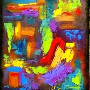 Ambivalencia 25x30 olajfestmény, Művészet, Festmény, Olajfestmény, Festészet, MESKA