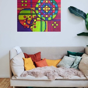 Algoritmus, 40x50 cm-es olajfestmény - művészet - festmény - olajfestmény - Meska.hu