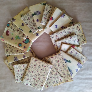 Méhviaszos élelmiszercsomagoló kendő -  - Meska.hu