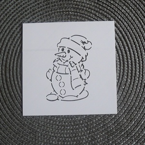 4 db. Karácsonyi sablon.  (Stencil) -  - Meska.hu