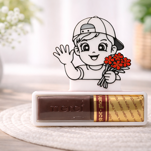 Kinder Merci csokitartó - kellékek & szerszámok - dekorációs kellékek - figurák - Meska.hu