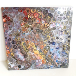 Fluid-art festmény -Chameleon, Művészet, Festmény, Akril, Festészet, MESKA