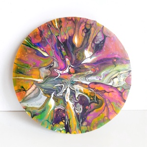 Fluid-art festmény -Őszi hangulatban, Művészet, Festmény, Akril, Festészet, MESKA