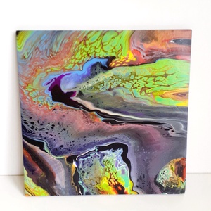 Fluid-art festmény -Folyam, Művészet, Festmény, Akril, Festészet, MESKA