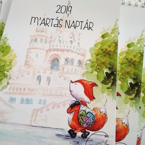 2019-es m'ARTás falinaptár - Meska.hu