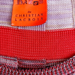 Vintage Christian Lacroix pulóver M-L méret - ruha & divat - női ruha - pulóver - Meska.hu