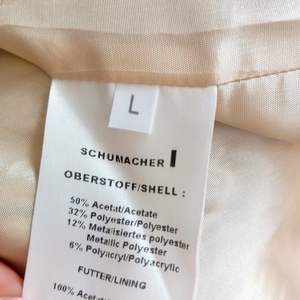 Schumacher elegáns kabát selyem övvel L méret - ruha & divat - női ruha - kabát - Meska.hu