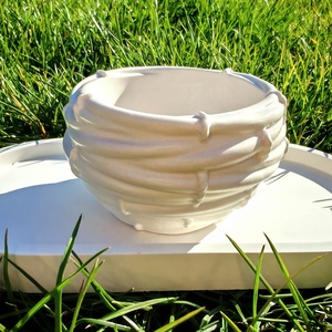 Húsvéti gyertyatartó kosár forma  - Meska.hu