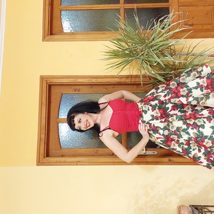 Pinup Rockabilly szoknya karácsonyi mintás  - ruha & divat - babaruha & gyerekruha - szoknya - Meska.hu