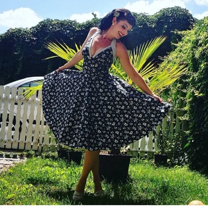 Pinup Rockabilly LIMITÁLT koponyás  goth  rock  skull - ruha & divat - női ruha - ruha - Meska.hu
