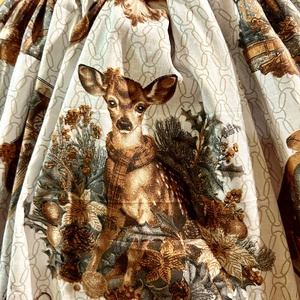 Pinup Rockabilly szoknya Vintage retro karácsonyi mintás  - ruha & divat - női ruha - szoknya - Meska.hu