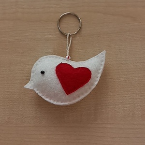 Madaras kulcstartó  - táska & tok - kulcstartó & táskadísz - kulcstartó - Meska.hu