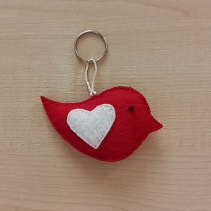 Madaras kulcstartó  - táska & tok - kulcstartó & táskadísz - kulcstartó - Meska.hu