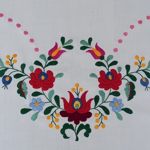 Matyó terítő  Matyóföldről 45�90 cm - otthon & életmód - lakástextil - abrosz, terítő - étkezőabrosz - Meska.hu