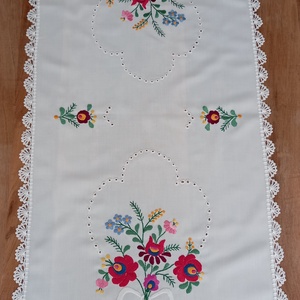 Matyó terítő  Matyóföldről 45�90 cm - Meska.hu