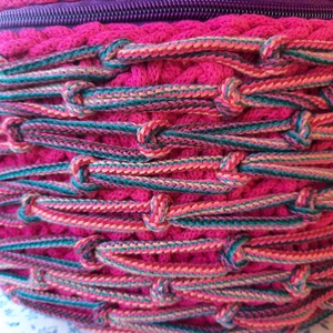 Horgolt crossbody - táska & tok - kézitáska & válltáska - alkalmi táska - Meska.hu