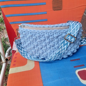 Horgolt crossbody - táska & tok - kézitáska & válltáska - alkalmi táska - Meska.hu