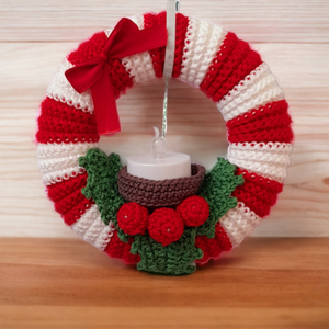 Karácsonyi ajtódísz  - karácsony - adventi díszek - adventi ajtódísz - Meska.hu