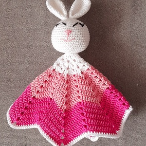 Nyuszis szundikendő  - játék & sport - 3 éves kor alattiaknak - alvóka & rongyi - Meska.hu