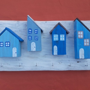 Fali kulcstartó  - otthon & életmód - dekoráció - fali és függő dekoráció - fali kulcstartó - Meska.hu