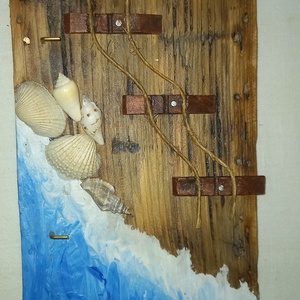 Fali kulcstartó Világítótornyos - otthon & életmód - dekoráció - fali és függő dekoráció - fali kulcstartó - Meska.hu