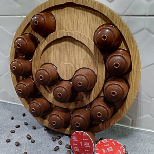  Kávékapszula tartó  - otthon & életmód - konyhafelszerelés, tálalás - konyhai tárolás - tea & kávé tárolás - Meska.hu