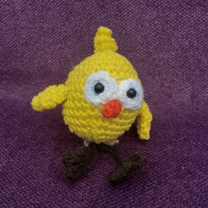 Horgolt angry bird, Játék & Sport, Plüssállat & Játékfigura, Madár, Horgolás, MESKA