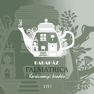 Teaidő - Teáskanna lak - Babaház falmatrica - otthon & életmód - babaszoba, gyerekszoba - gyerekszoba falmatrica - Meska.hu