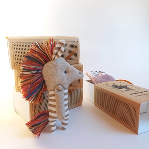 Unikornis - textiljáték gyufásdobozban, marokjáték - játék & sport - plüssállat & játékfigura - unikornis - Meska.hu