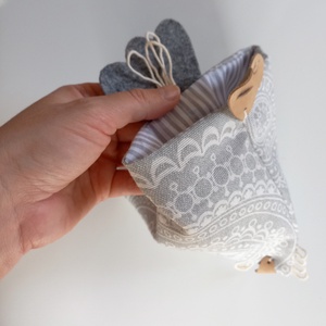 TYÚK - textil batyu - ünnepi díszek, dekorációk - húsvéti díszek és dekorációk - húsvéti ajándékátadó - Meska.hu