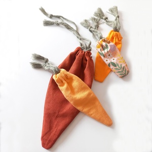 RÉPA CSOKOR -  húsvéti ajándék tartó textilzsákok - ajándék csomagolás, Ünnepi díszek, dekorációk, Húsvéti díszek és dekorációk, Húsvéti ajándékátadó, Varrás, MESKA