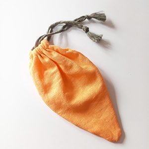 RÉPA -  húsvéti ajándék tartó textilzsák - ajándék csomagolás, Ünnepi díszek, dekorációk, Húsvéti díszek és dekorációk, Húsvéti ajándékátadó, Varrás, MESKA