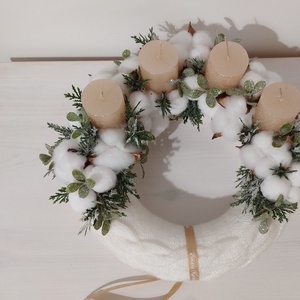 Adventi koszorú - Meska.hu