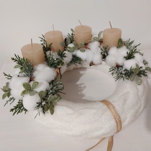 Adventi koszorú - karácsony - adventi díszek - adventi koszorú - Meska.hu