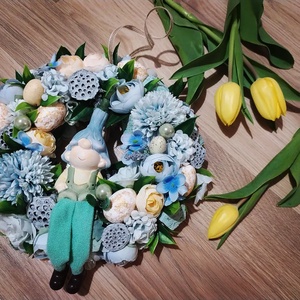 Tavaszi kopogtató - Meska.hu