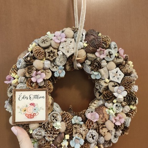 Tavaszi hangulatú ajtódísz - Meska.hu