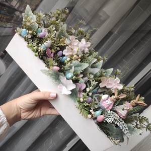 Húsvéti asztaldísz (világítós) - Meska.hu