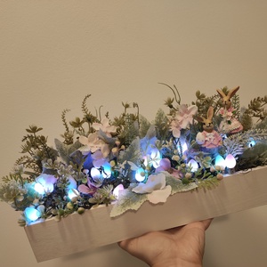 Húsvéti asztaldísz (világítós) - otthon & életmód - dekoráció - asztal és polc dekoráció - asztaldísz - Meska.hu