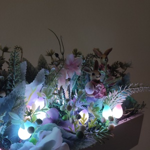 Húsvéti asztaldísz (világítós) - otthon & életmód - dekoráció - asztal és polc dekoráció - asztaldísz - Meska.hu