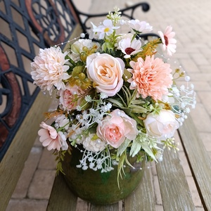 barack színű mennyasszonyi csokor, Esküvő, Menyasszonyi- és dobócsokor, Mindenmás, MESKA