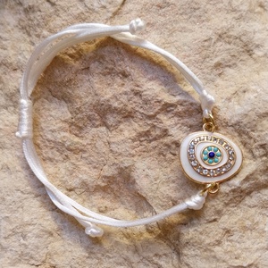 Szerencse zsinór karkötő - ékszer - karkötő - karkötő medállal - Meska.hu