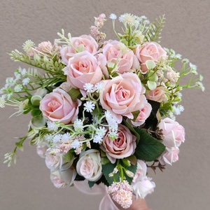 Minirózsa menyasszonyi / dobócsokor - esküvő - menyasszonyi- és dobócsokor - Meska.hu