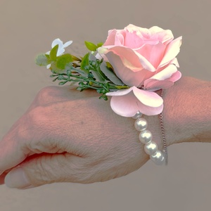 Lány tanu, koszorúslány csuklódísz   - esküvő - meghívó & kártya - koszorúslány felkérő - Meska.hu